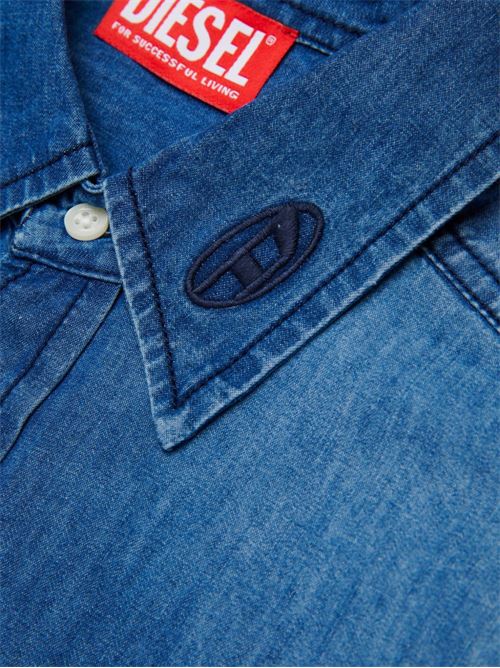 Camicia bambino Diesel denim blu DIESEL KIDS | J01330KXBRWK01